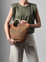 Satchel Neflier Estival Woomen Brown neflier estival WNEE01-vue-porte