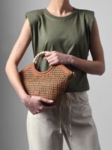 Sac Port� Main Neflier Estival Woomen Marron neflier estival WNEE02-vue-porte