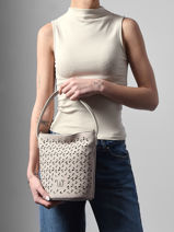 Crossbody Bag Zamia Woomen Beige zamia WZAM01-vue-porte