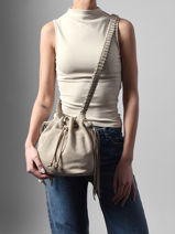 Crossbody Bag Maranta Woomen Beige maranta WMAT06-vue-porte