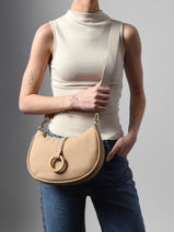 Shoulder Bag Crocus Woomen Beige crocus WCRO29-vue-porte