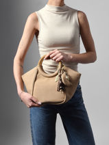 Handbag M Crocus Woomen Beige crocus WCRO23-vue-porte