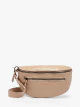 Leather Caviar Belt Bag Milano Beige caviar CA23111