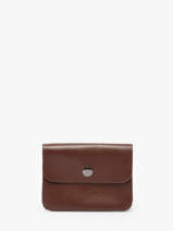 Porte-monnaie Caviar Cuir Milano Marron caviar CA23092