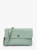 Sac Bandouli�re Caviar Cuir Milano Vert caviar CA23067