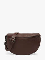 Sac Banane Caviar Cuir Milano Marron caviar CA21123