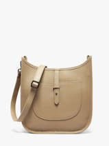 Sac Bandouli�re Caviar Cuir Milano Beige caviar CA25068