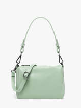 Sac Bandouli�re Caviar Cuir Milano Vert caviar CA25065