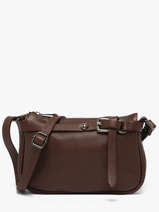 Shoulder Bag Caviar Leather Milano Brown caviar G1421N