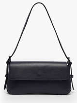 Sac Port� �paule Caviar Cuir Milano Bleu caviar CA25111