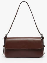 Sac Port� �paule Caviar Cuir Milano Marron caviar CA25111