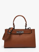Sac Port� Main Caviar Cuir Milano Marron caviar CA25114