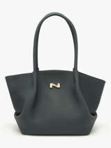 Leather Galat�e Shoulder Bag Nathan baume Blue nymphea 3
