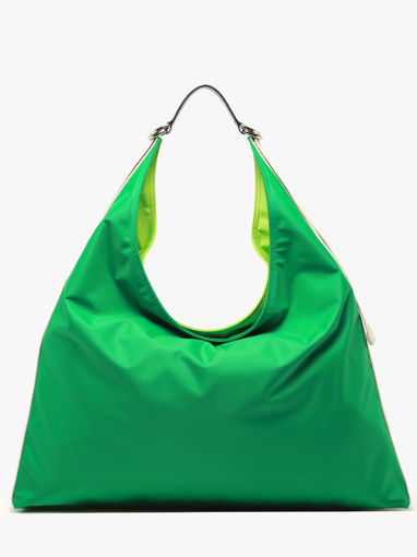 Longchamp Re-play nylon Besaces Vert