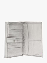 Continental Wallet Etincelle Irisee Leather Etrier Silver etincelle irisee EETI904-vue-porte