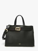 Medium Leather Ang�le Carryall Lancel Black angele A14017