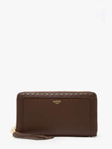 Leather Wallet Premier Flirt Lancel Brown premier flirt A10111