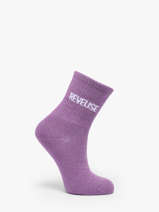 Socks Miniprix Violet socks A05