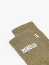 Socks Miniprix Green socks A08-vue-porte