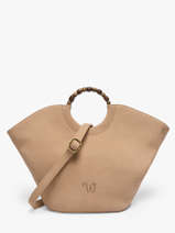 Sac Port� Main Neflier Pearl Woomen Beige neflier pearl WNEP01