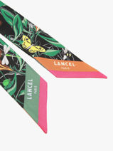 Scarf Lancel Black charms A13882-vue-porte