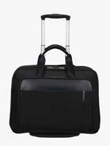 Pilot Case On Wheels With 17" Laptop Sleeve Samsonite Black evosight 153528