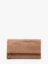 Wallet Leather Biba Beige wallet TOT2L