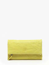 Wallet Leather Biba Yellow wallet TOT2L