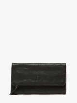 Wallet Leather Biba Black wallet TOT2L
