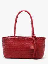 Shoulder Bag Heritage Leather Biba Red heritage PER10L