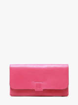 Wallet Leather Biba Pink wallet VET2L