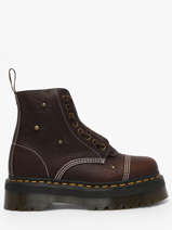 Boots Sinclair Flower En Cuir Dr martens Marron women 42818200