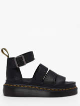 Clarissa Ii Quad Sandals In Leather Dr martens Black women 24476001