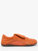 Sneakers En Cuir Michael kors Orange women YFS1S835