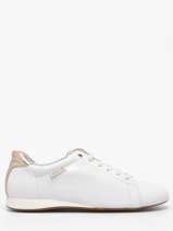 Sneakers En Cuir Mephisto Blanc women P5149766