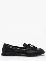 Moccasins In Leather Tamaris Black women 46