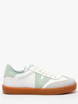 Sneakers En Cuir Victoria Blanc women 1126206
