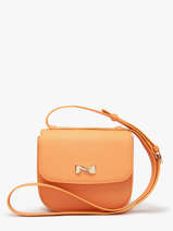 Leather Penelope Crossbody Bag Nathan baume Orange odyssey 1