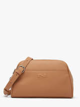 Sac Bandouli�re State Cuir Nathan baume Marron state 2