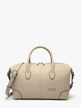 Sac Port� Main Drive Cuir Nathan baume Beige drive 2