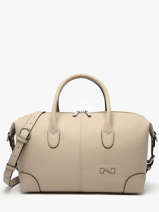 Leather Senna Satchel Nathan baume Beige drive 2