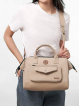 Sac Bandouli�re Crossbody L Cabaia Beige crossbody L-vue-porte