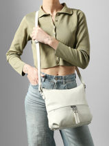 Sac Bandouli�re Gracieuse Hexagona Blanc gracieuse 315314-vue-porte