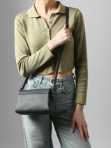 Crossbody Bag Confort Leather Hexagona Blue confort 466745-vue-porte