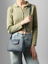 Crossbody Bag Maya Hexagona Blue maya 2120204-vue-porte