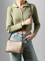 Shoulder Bag Zora Hexagona Brown zora 8620232-vue-porte