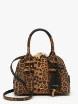 Sac Bandouli�re Love Bag Soft Pinko Marron love bag soft 5333A32A