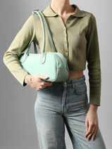 Sac Port� �paule Velvet Caviar Cuir Milano Vert velvet caviar VC25112-vue-porte