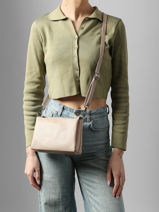 Shoulder Bag Caviar Leather Milano Beige caviar CA25065-vue-porte