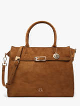 Satchel Buckle Lulu castagnette Brown buckle D
